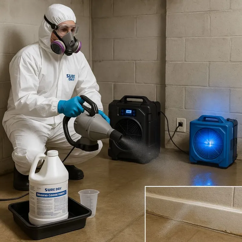 Sanitization and Odor Removal process in Jerome, PA