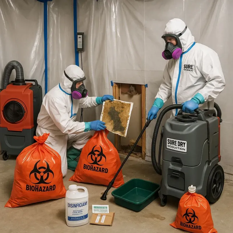 Contaminated Water Handling Protocols process in Jerome, PA