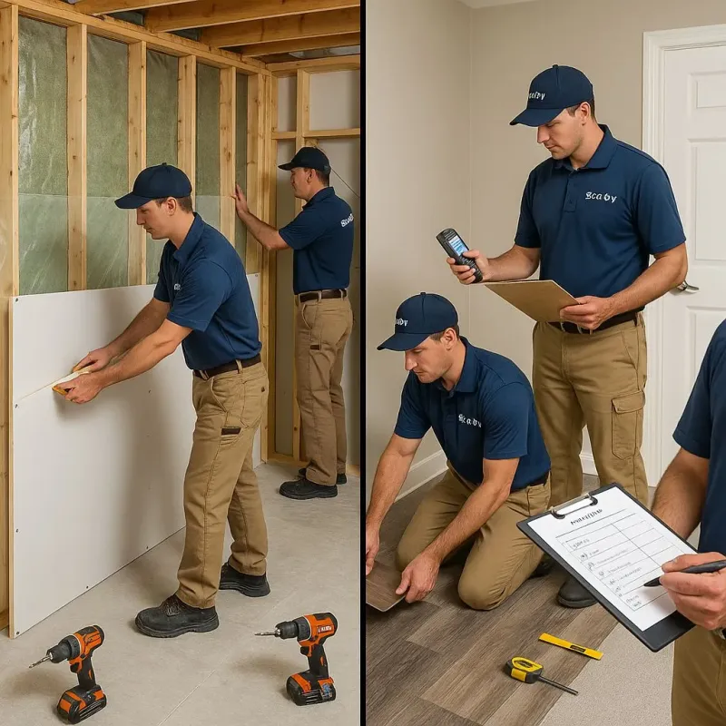 Repairs and Reconstruction process in Jerome, PA